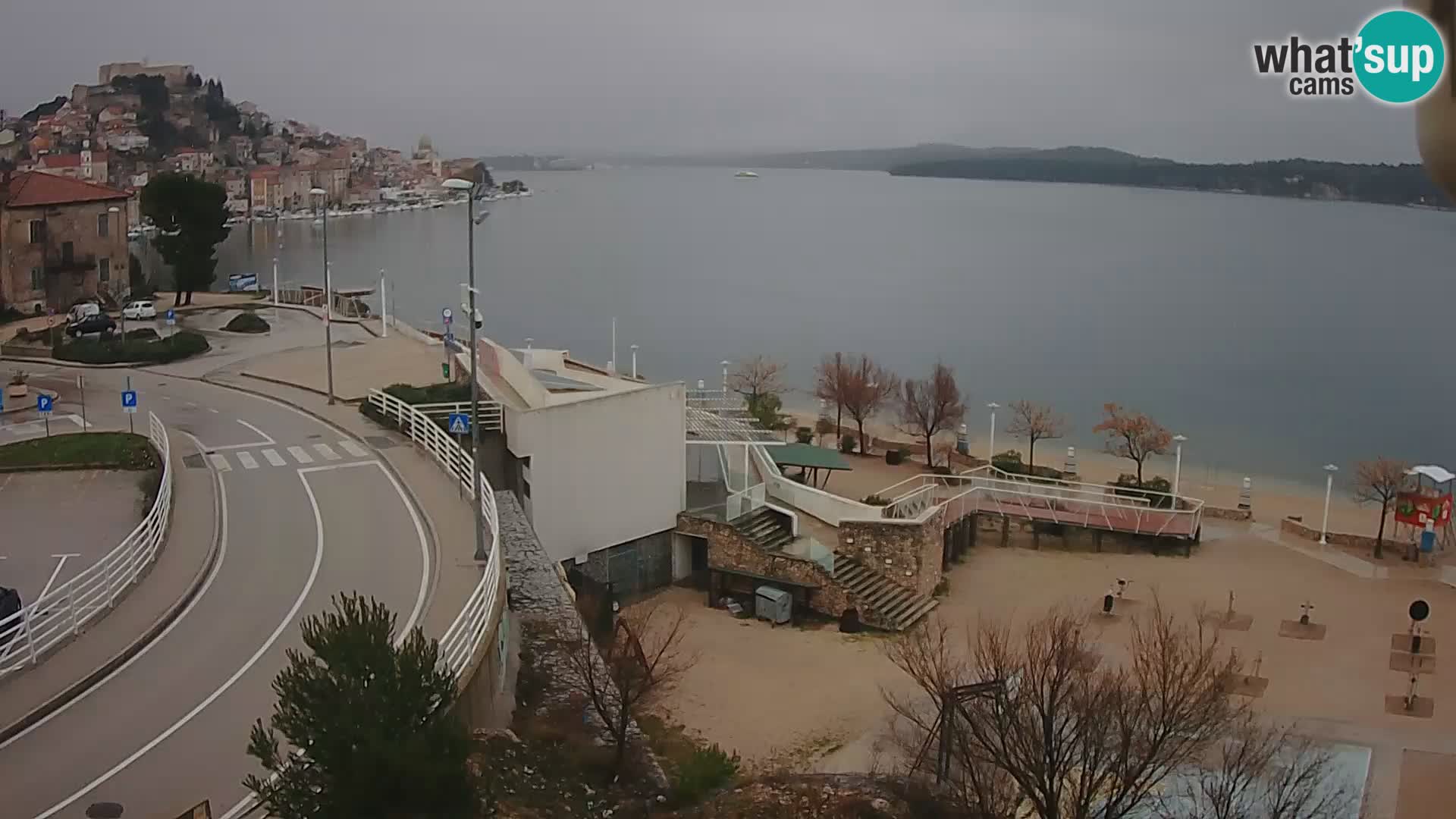 Web kamera Šibenik plaža Banj