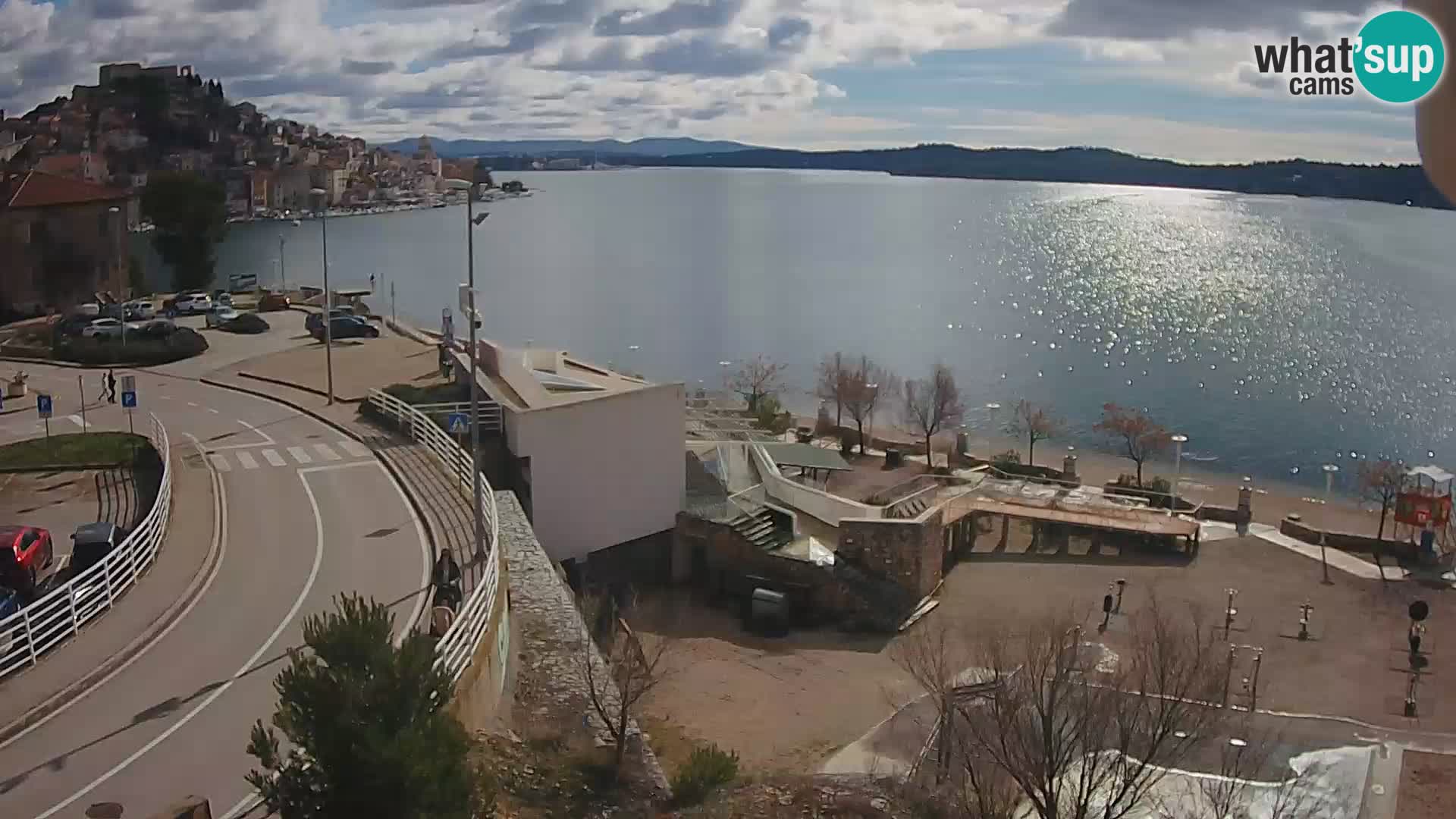 Webcam Šibenik Strand Banj