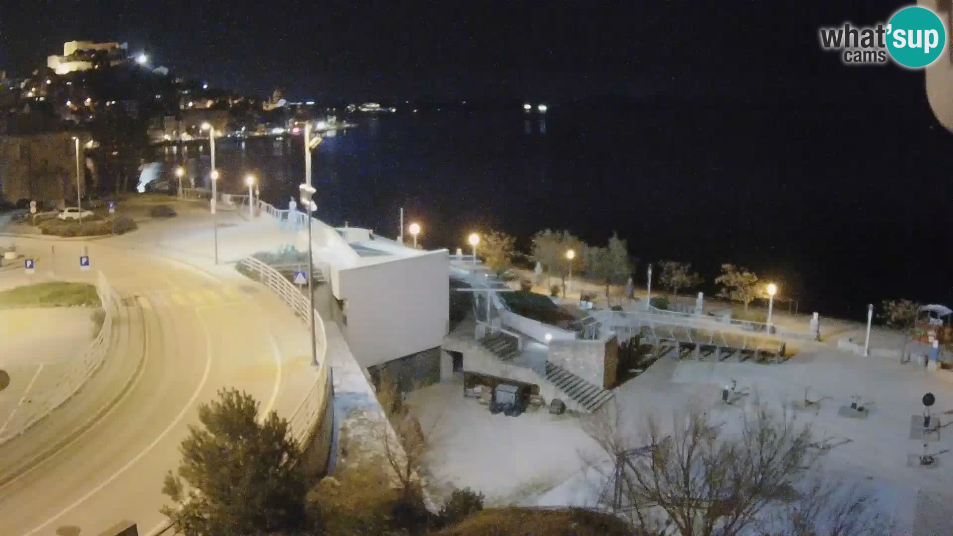 Šibenik webcam Beach Banj