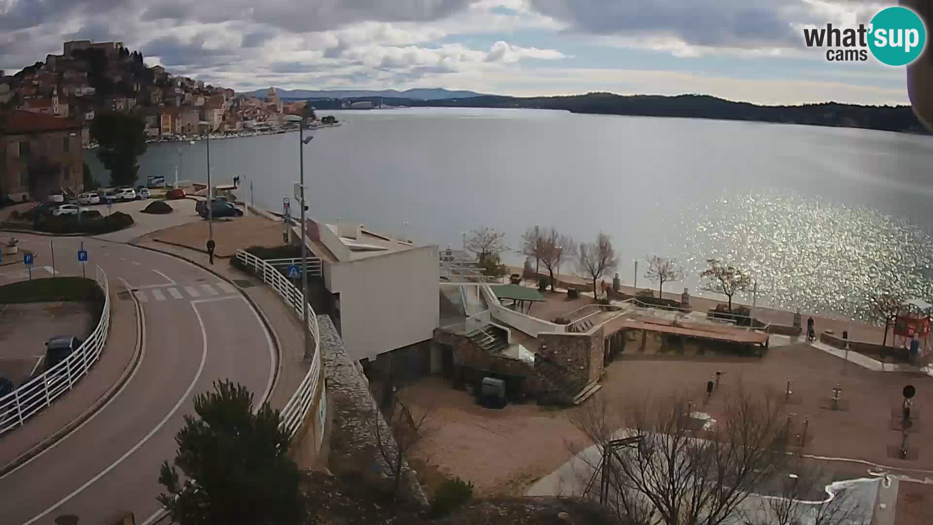 Šibenik webcam Beach Banj