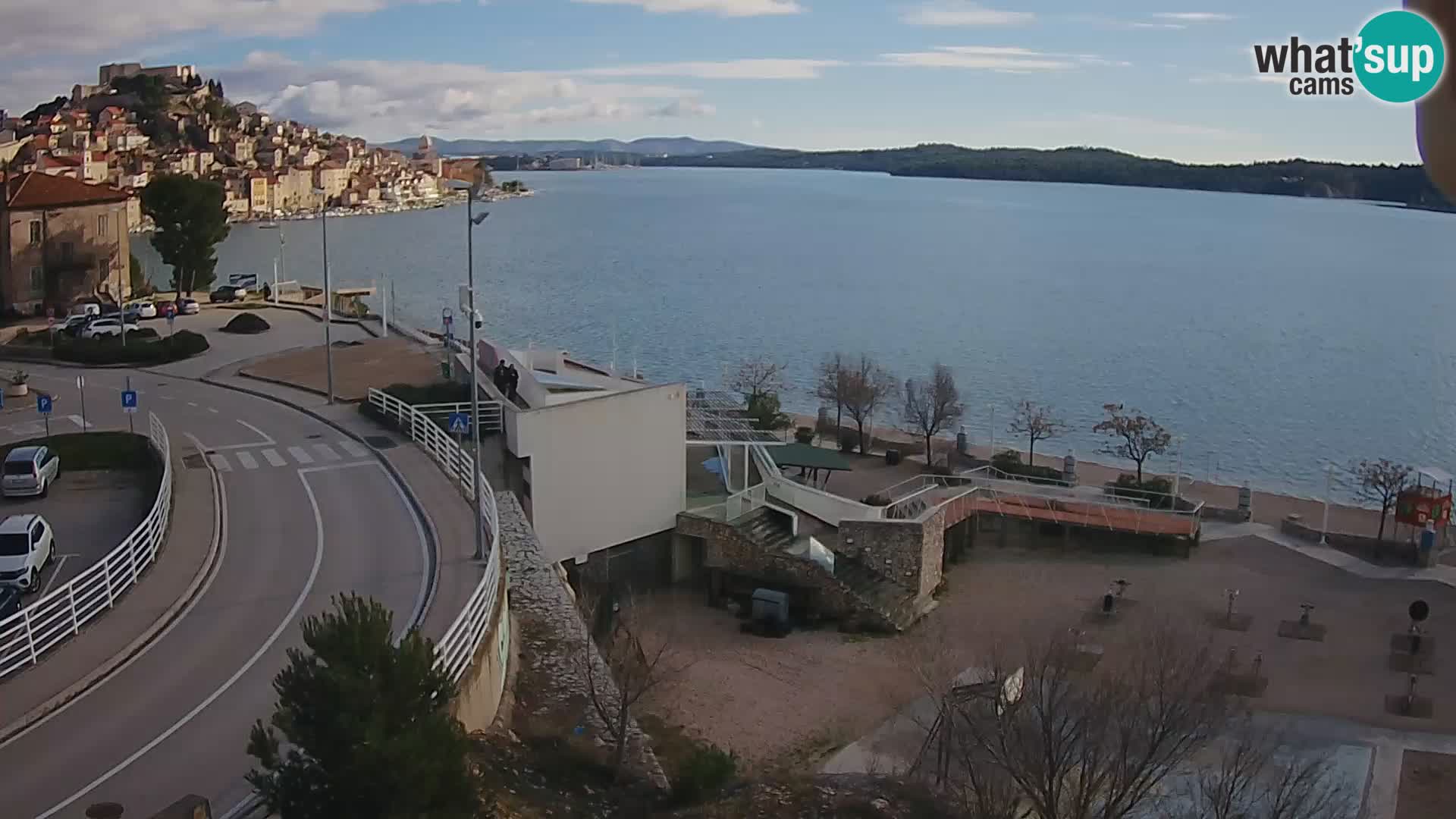 Livecam Sibenico spiaggia Banj