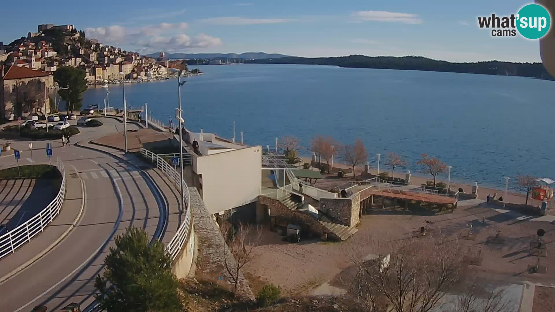 Webcam Šibenik Strand Banj