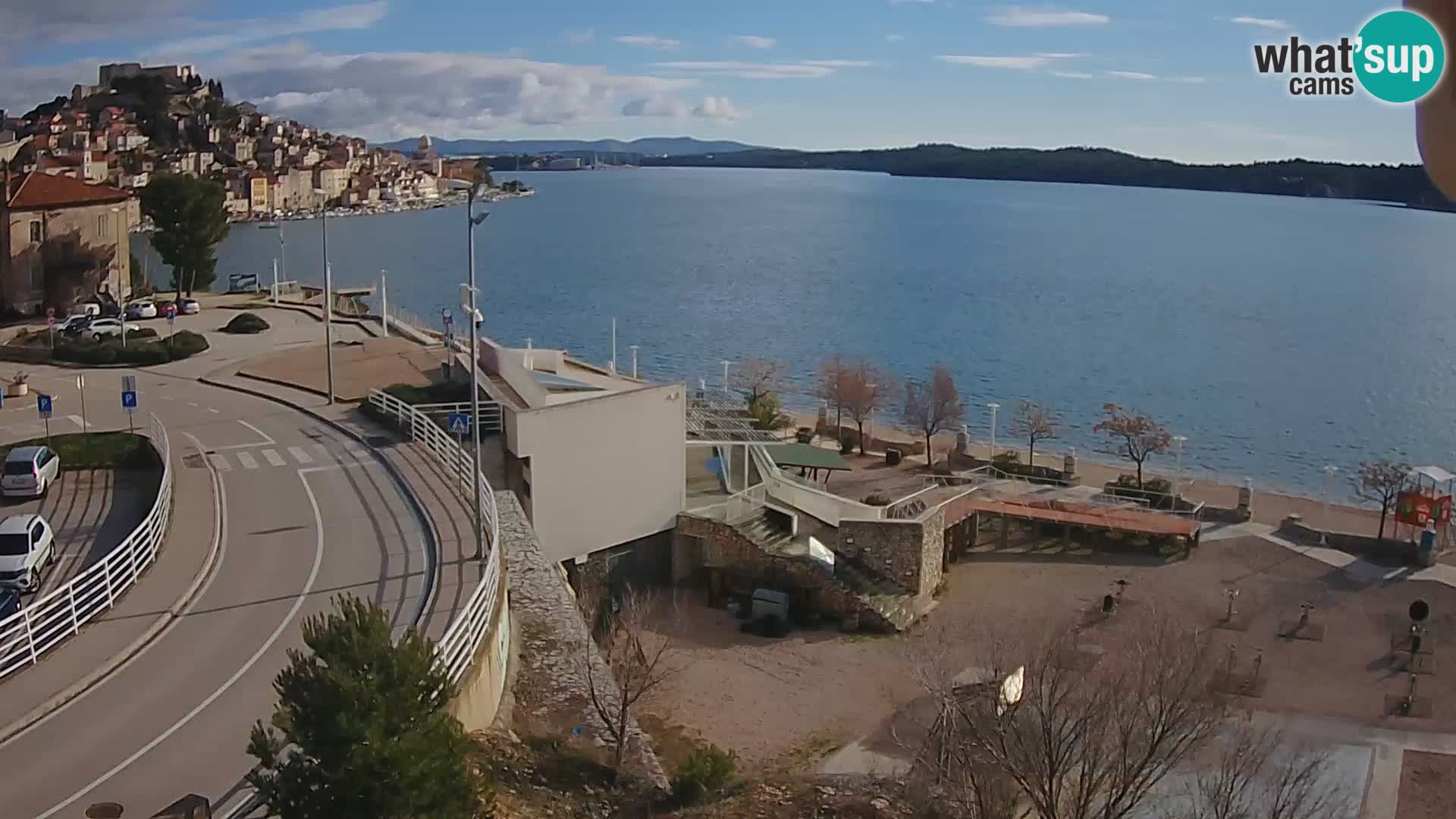Kamera v živo Šibenik plaža Banj