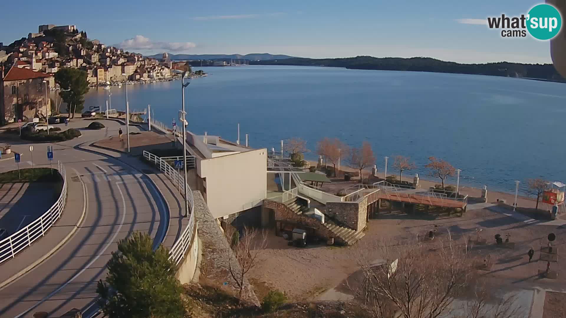 Live Cam Šibenik plage Banj