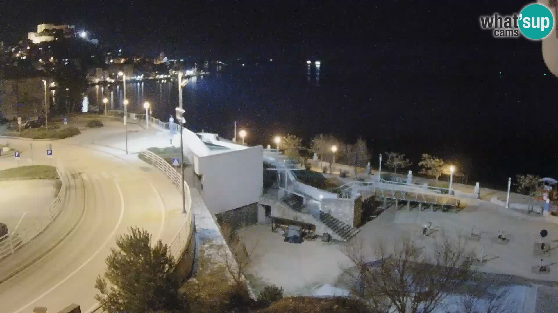 Šibenik webcam Beach Banj