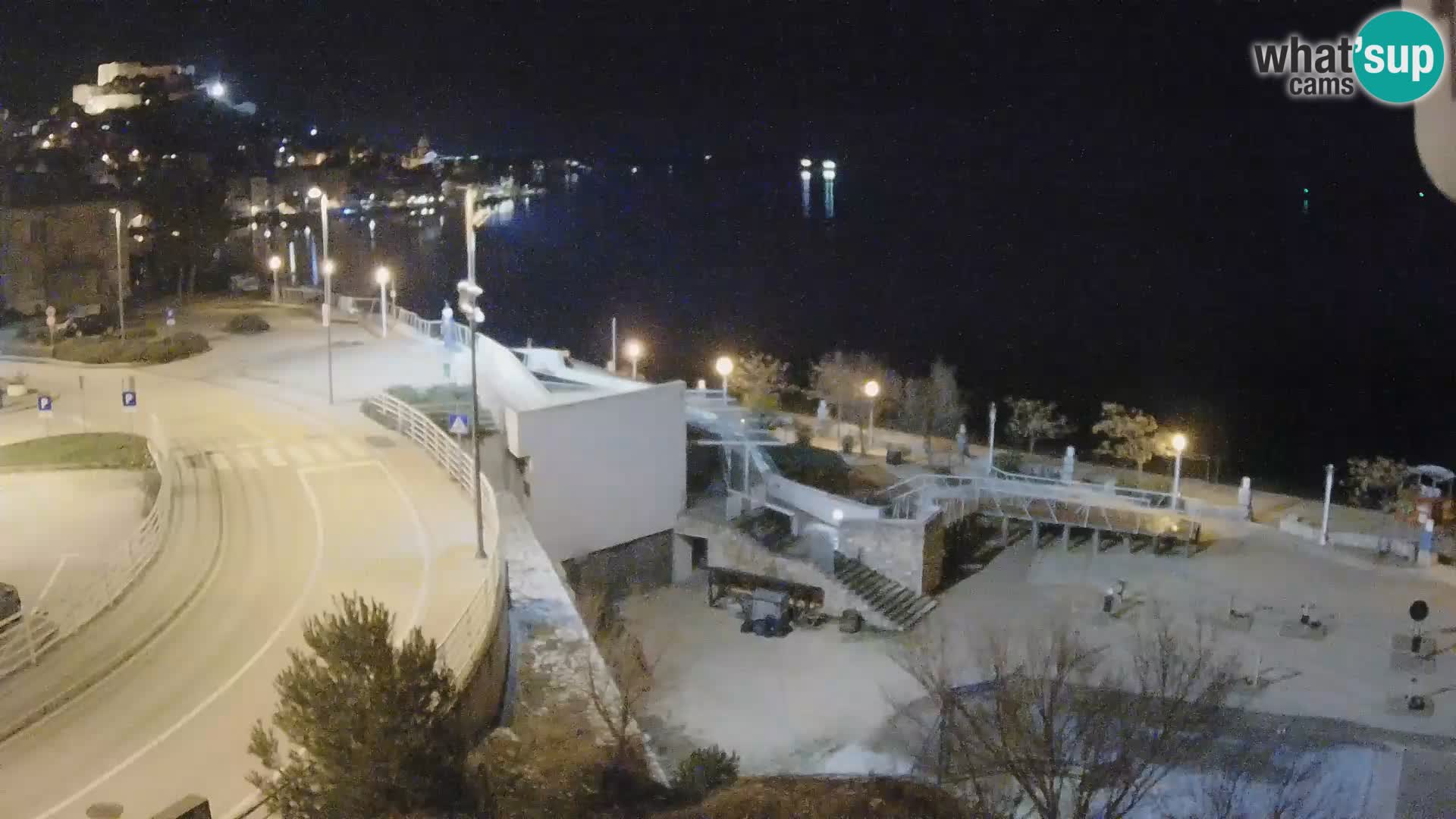 Šibenik webcam Beach Banj