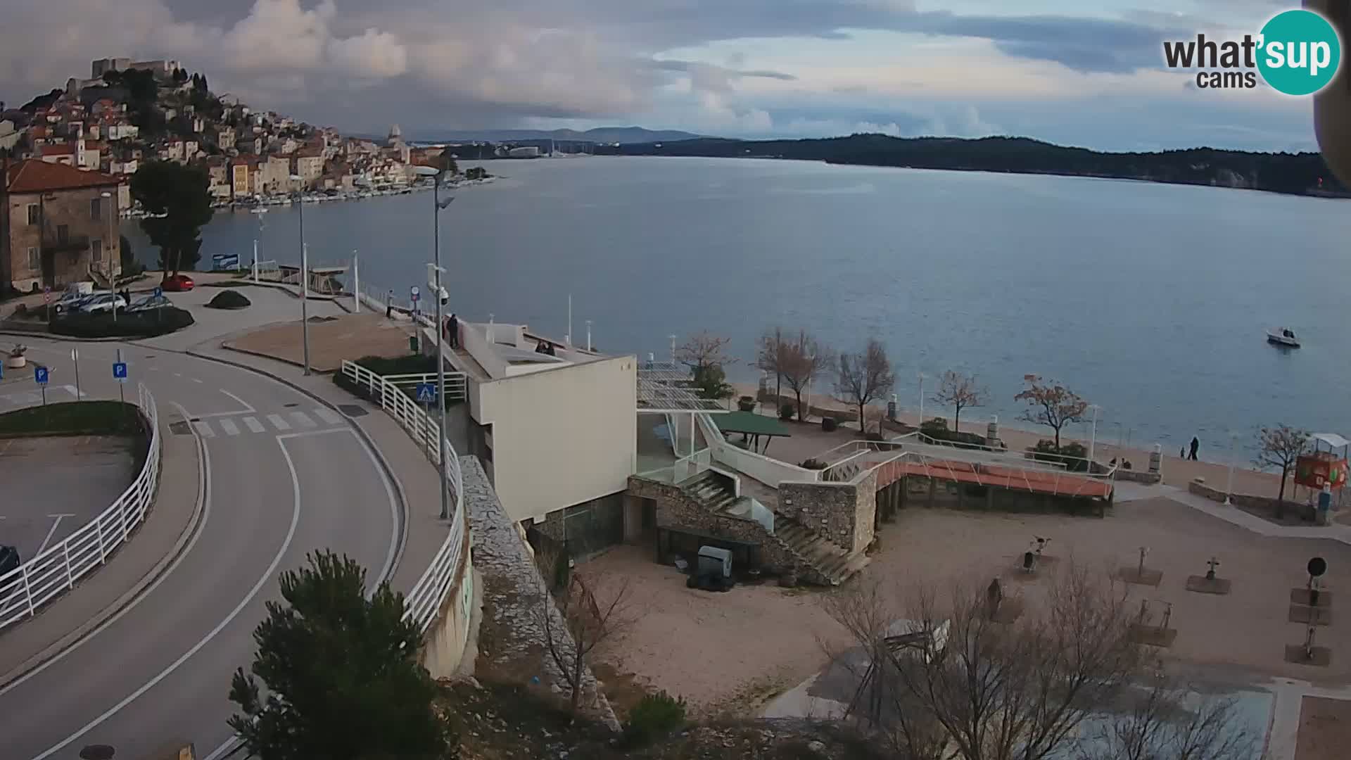 Webcam Šibenik Strand Banj