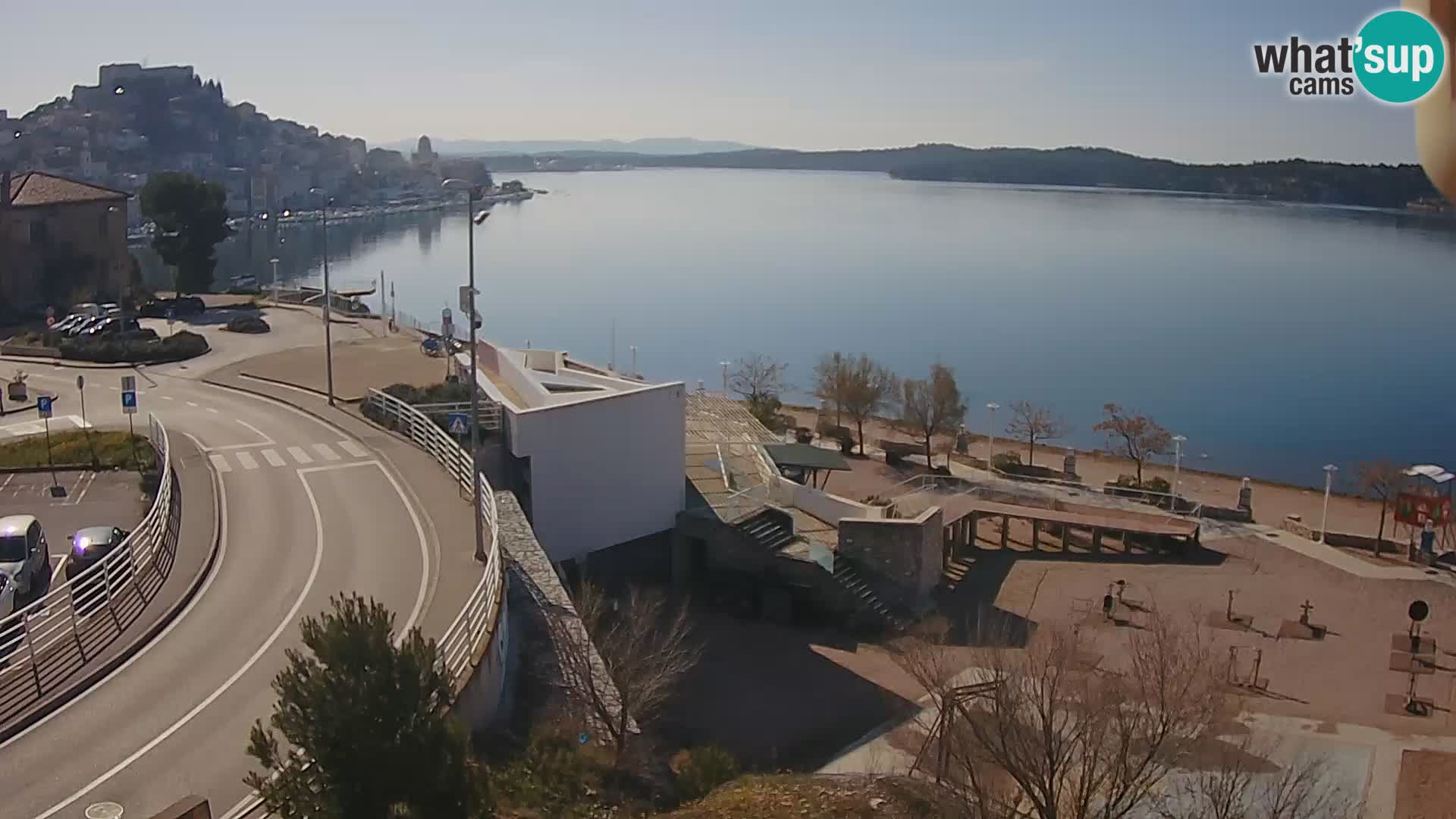 Šibenik webcam Beach Banj
