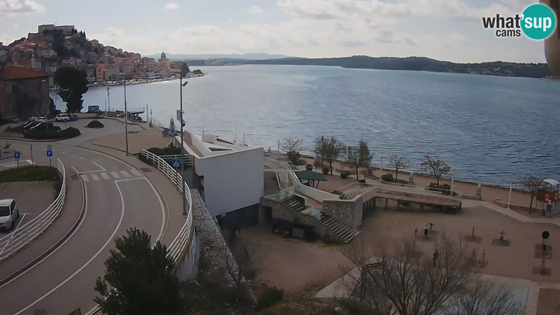 Kamera v živo Šibenik plaža Banj