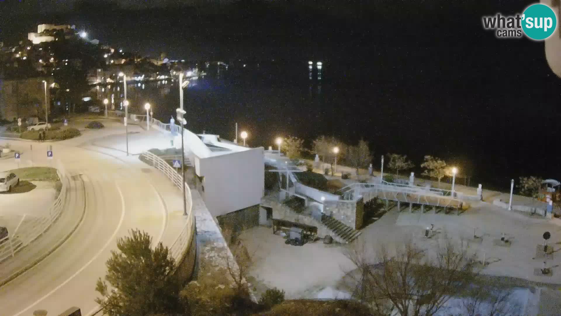 Šibenik webcam Beach Banj