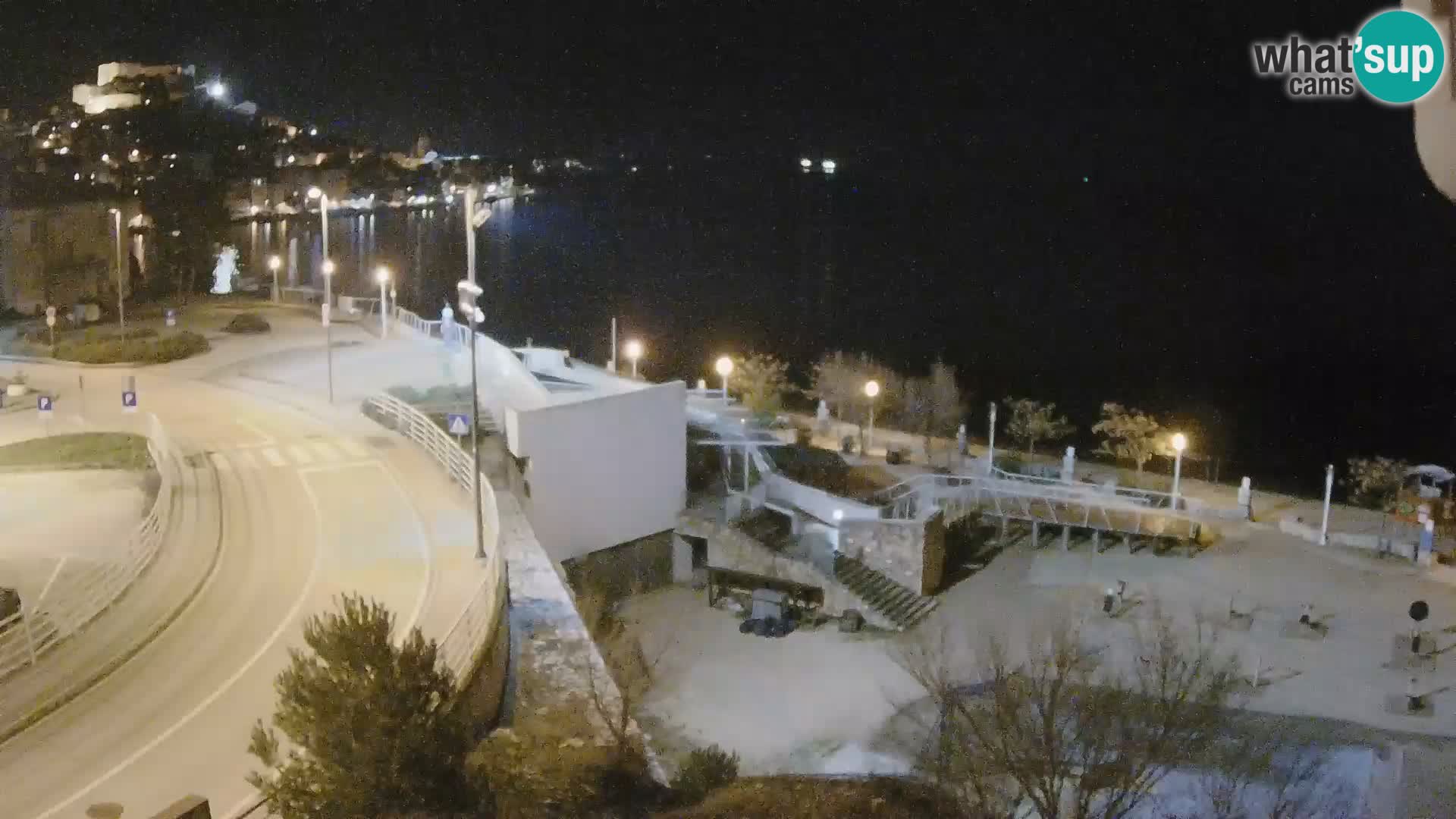 Šibenik webcam Beach Banj