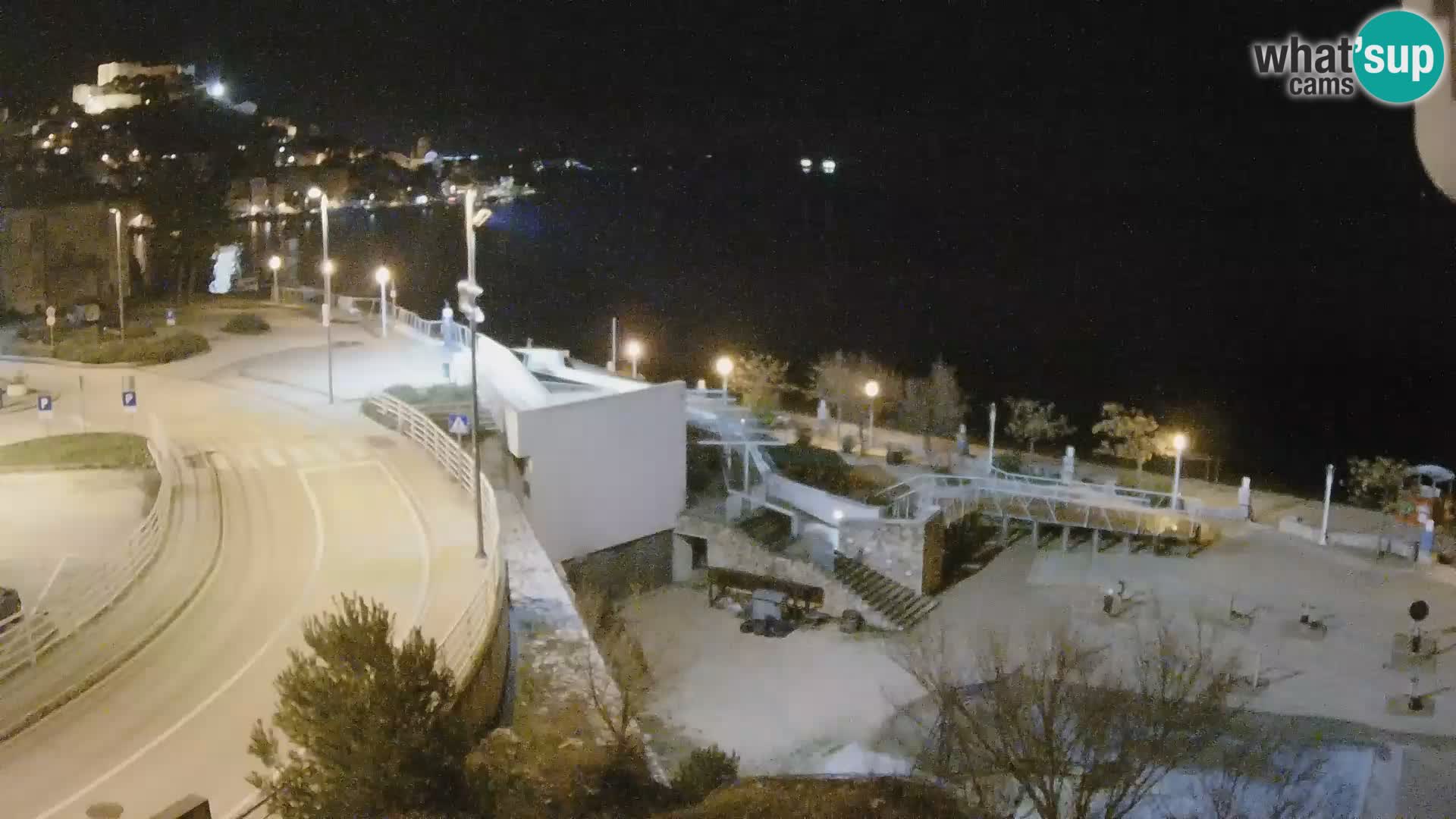 Šibenik webcam Beach Banj