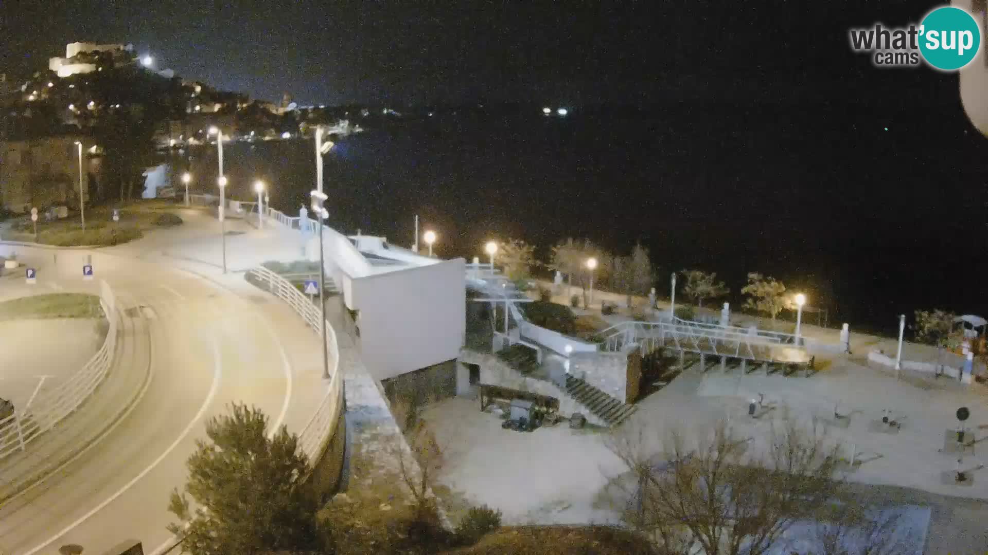 Livecam Sibenico spiaggia Banj