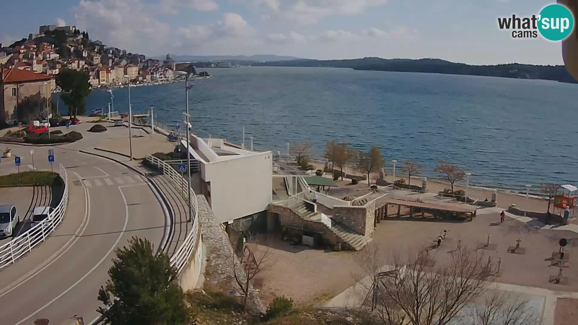 Kamera v živo Šibenik plaža Banj