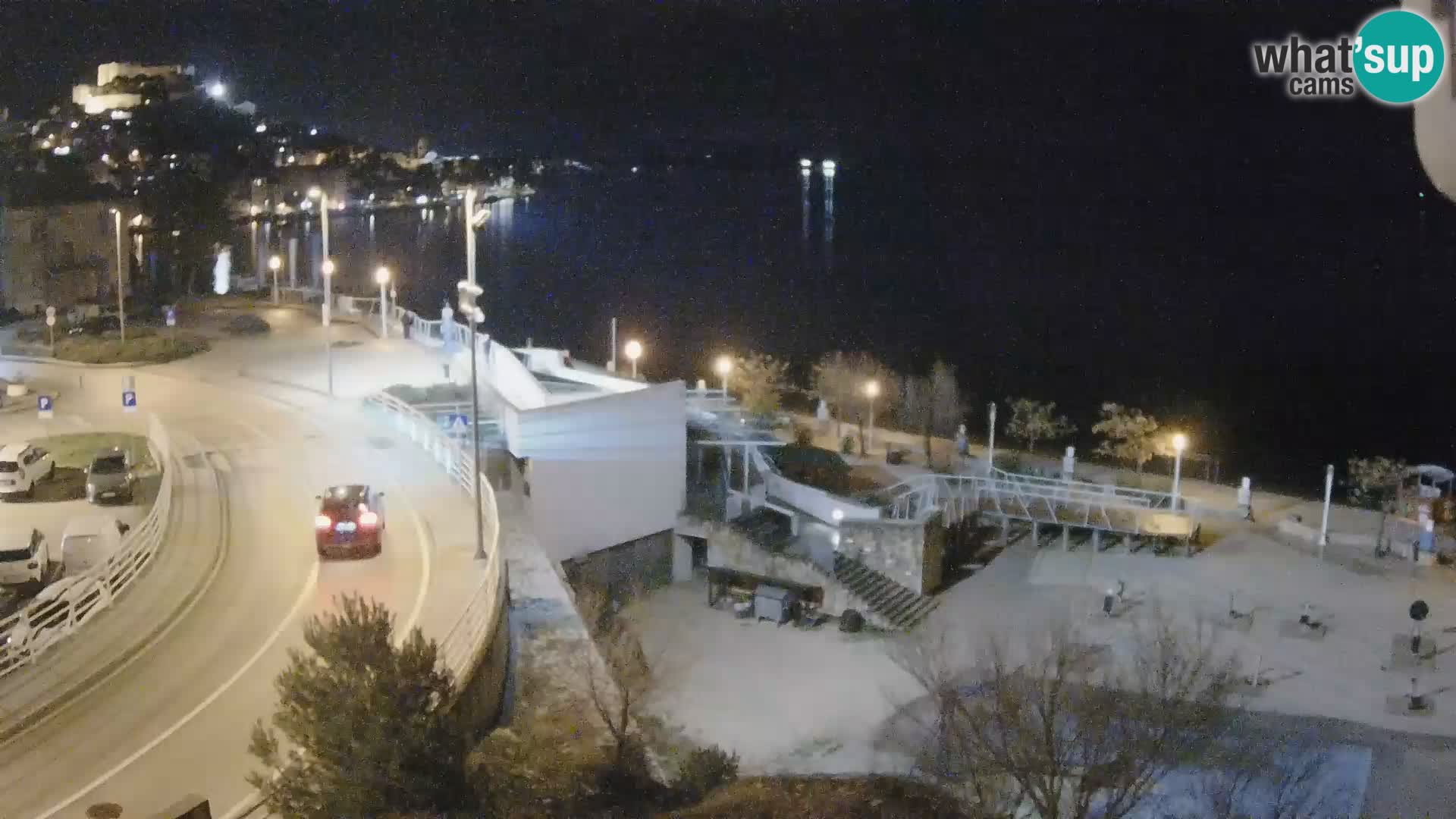 Šibenik webcam Beach Banj