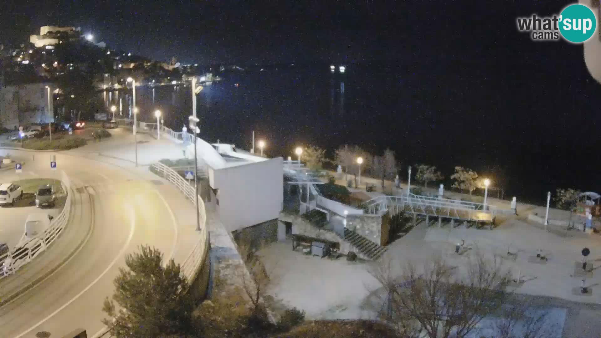 Šibenik webcam Beach Banj