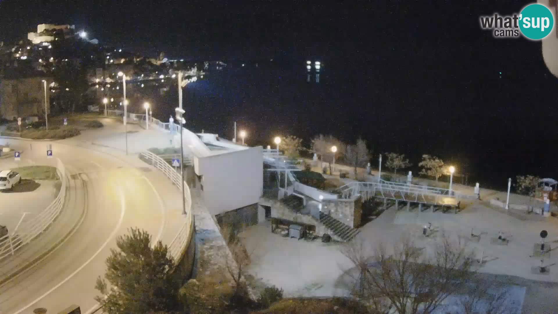 Šibenik webcam Beach Banj