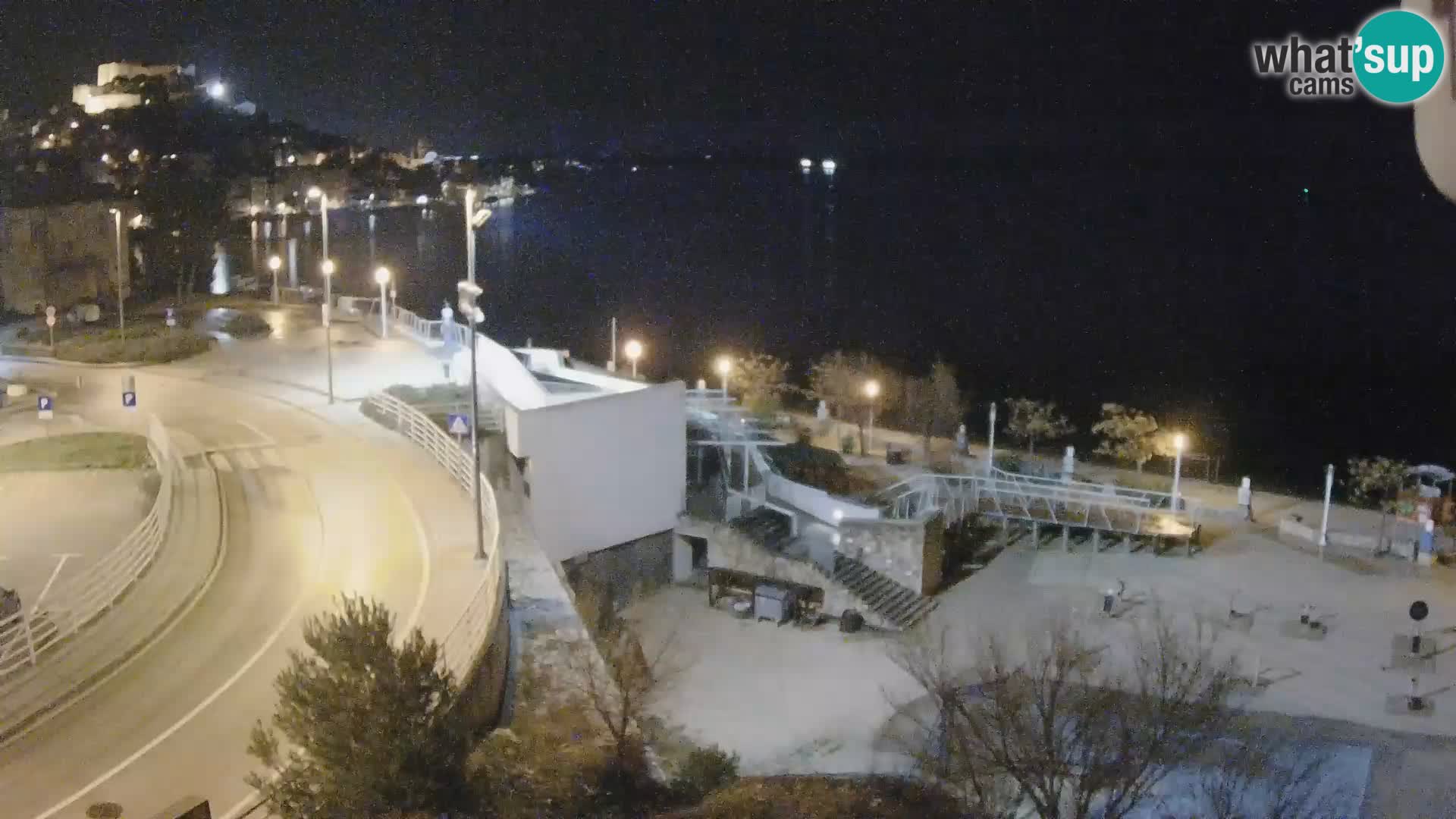 Kamera v živo Šibenik plaža Banj