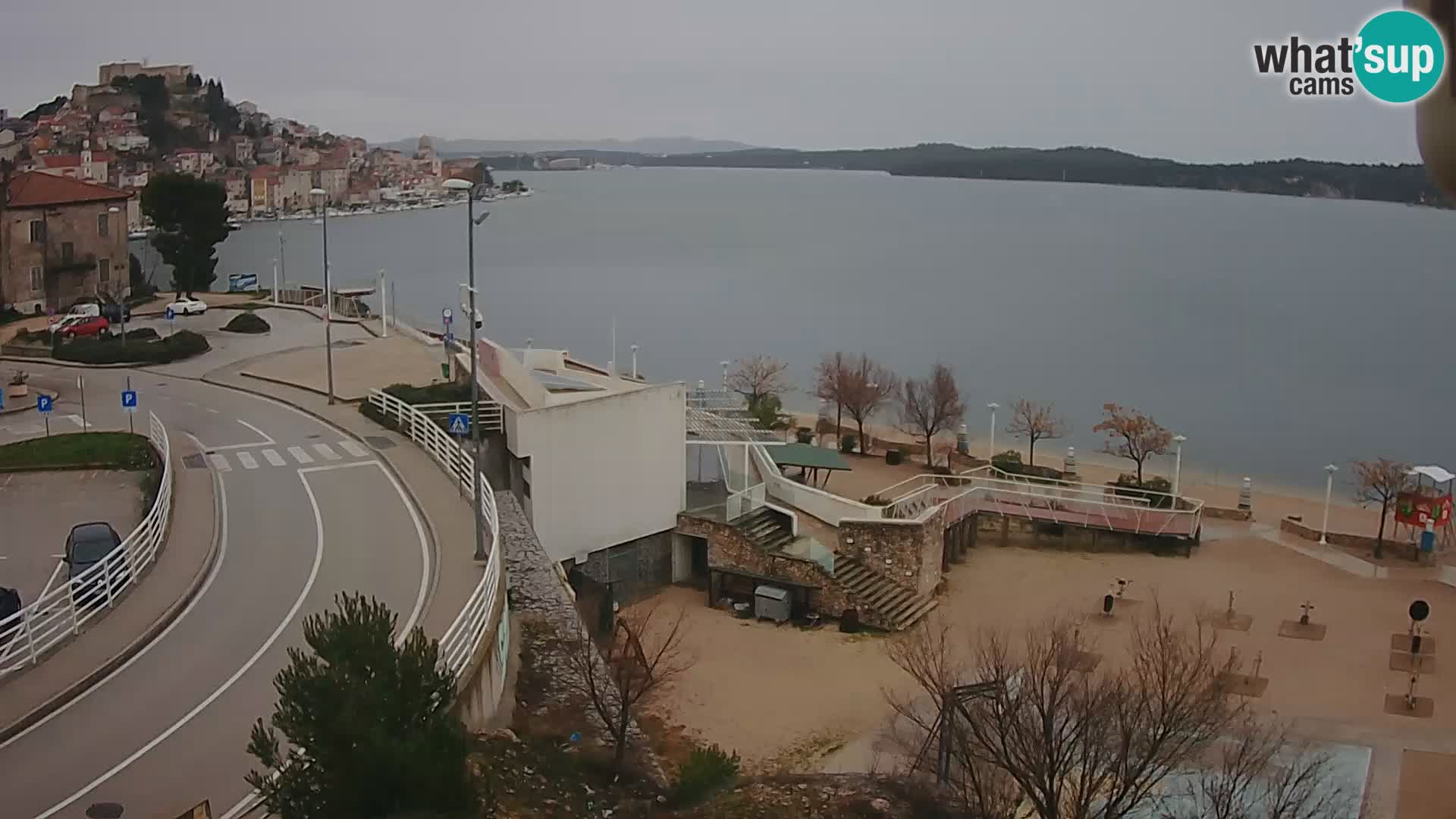 Kamera v živo Šibenik plaža Banj