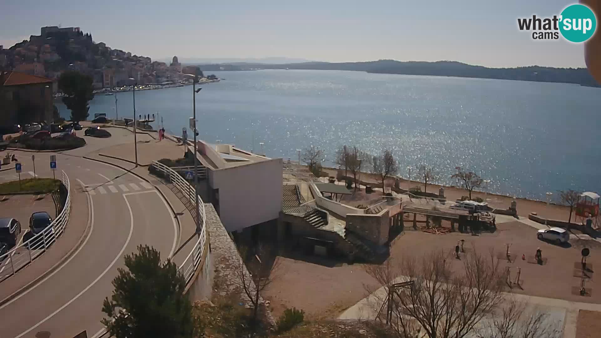 Šibenik webcam Beach Banj