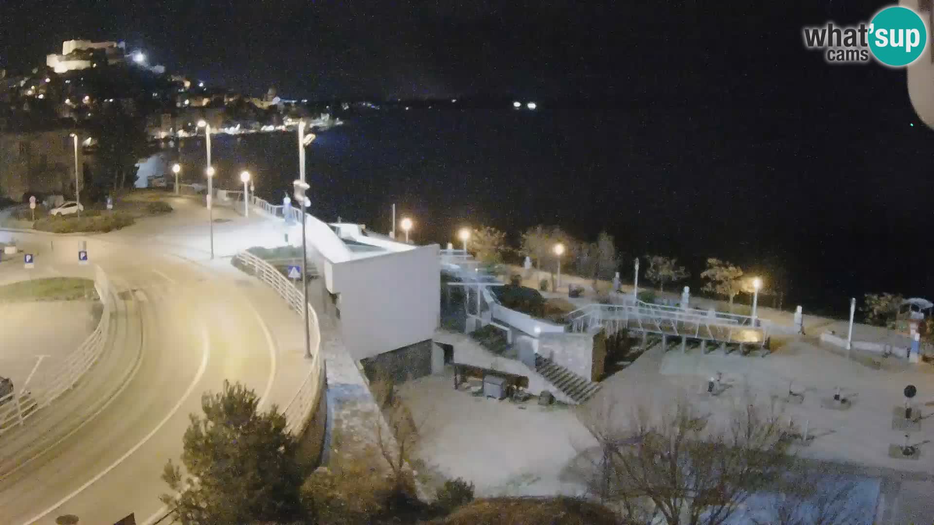 Livecam Sibenico spiaggia Banj