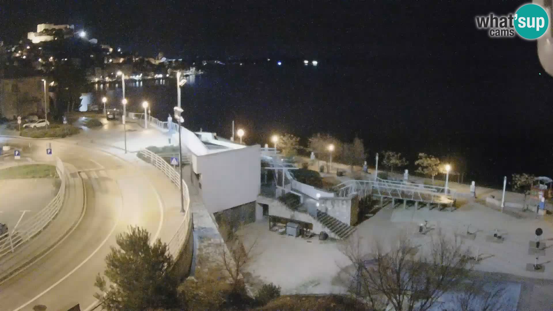 Livecam Sibenico spiaggia Banj