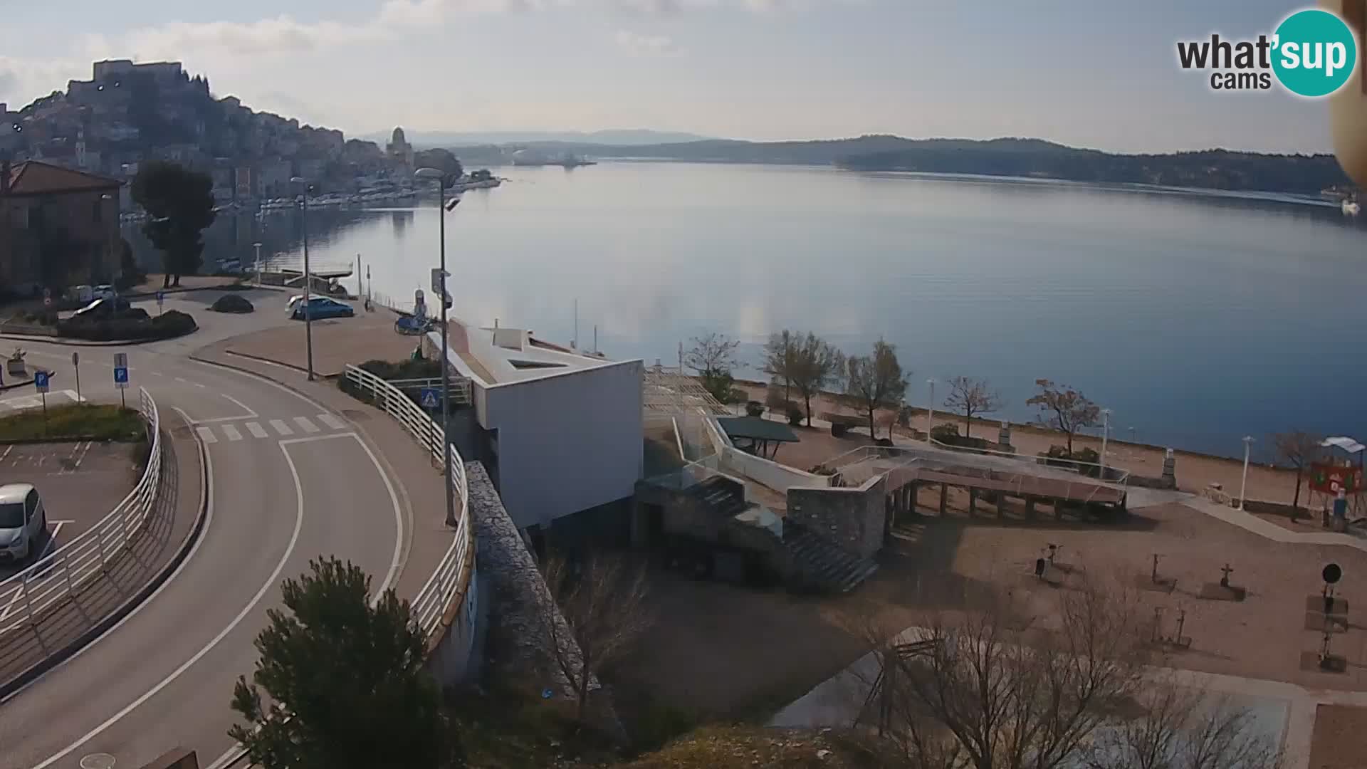 Šibenik webcam Beach Banj