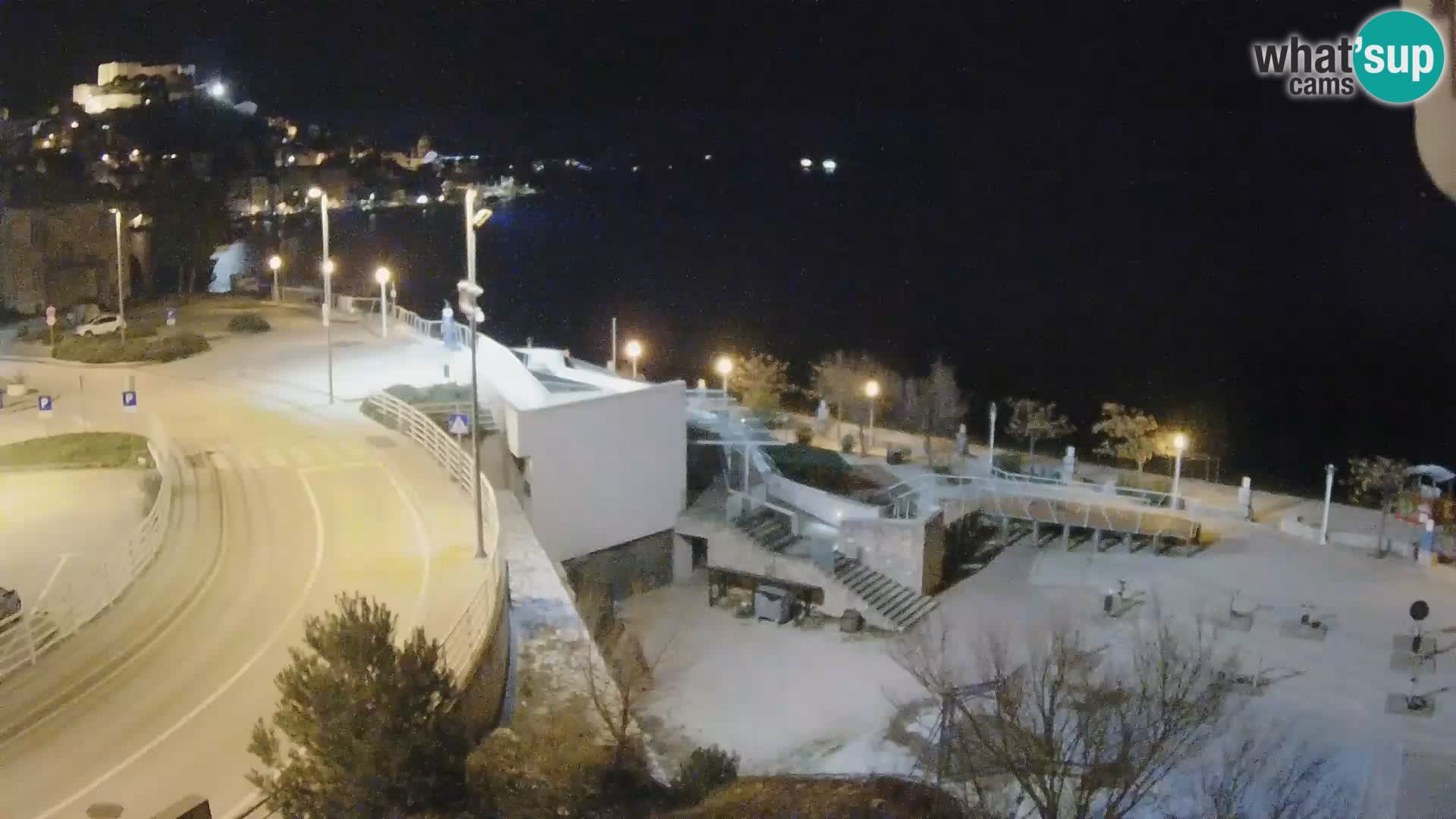 Šibenik webcam Beach Banj