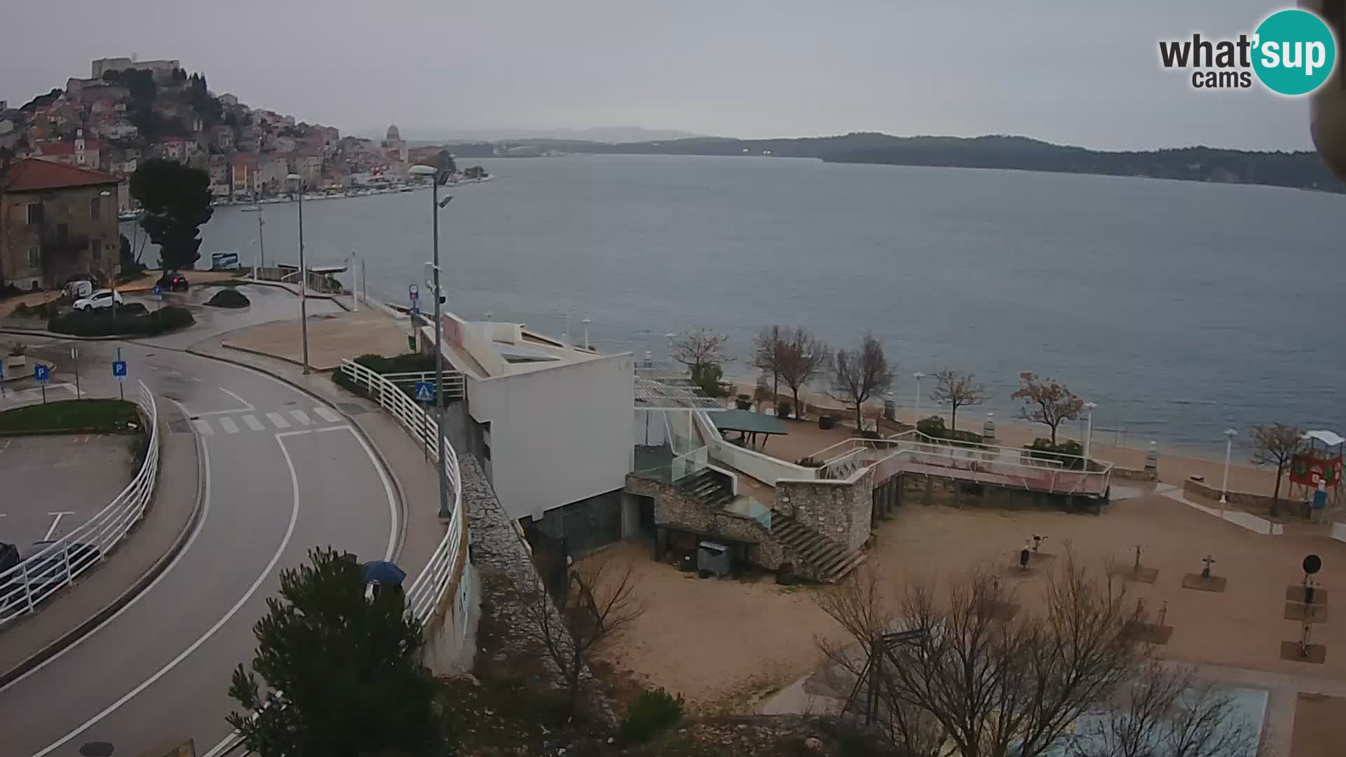 Kamera v živo Šibenik plaža Banj