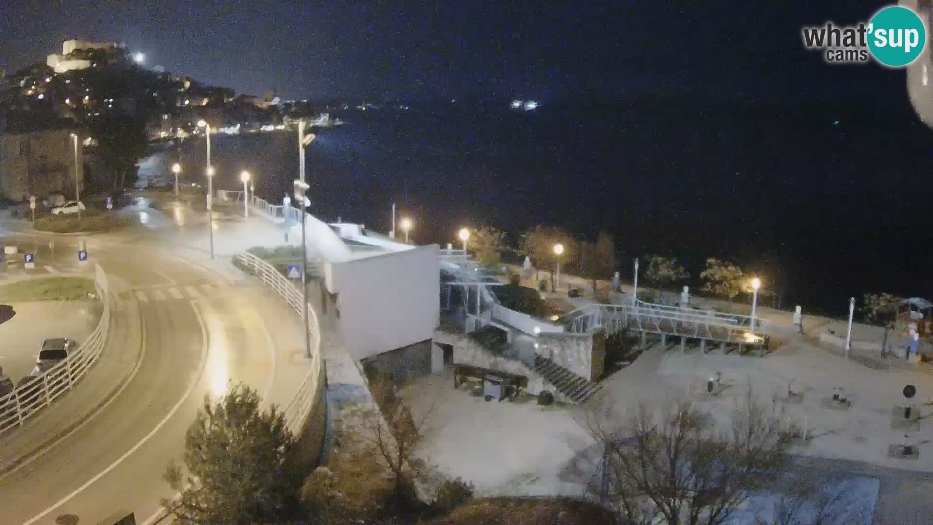 Šibenik webcam Beach Banj