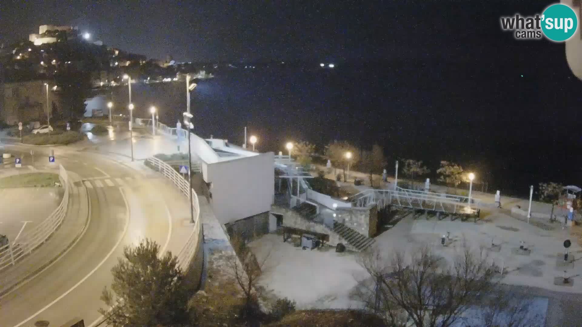 Web kamera Šibenik plaža Banj