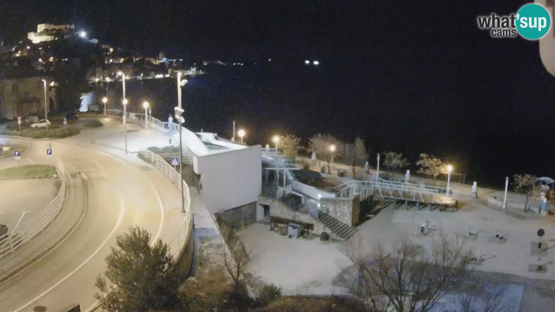 Web kamera Šibenik plaža Banj