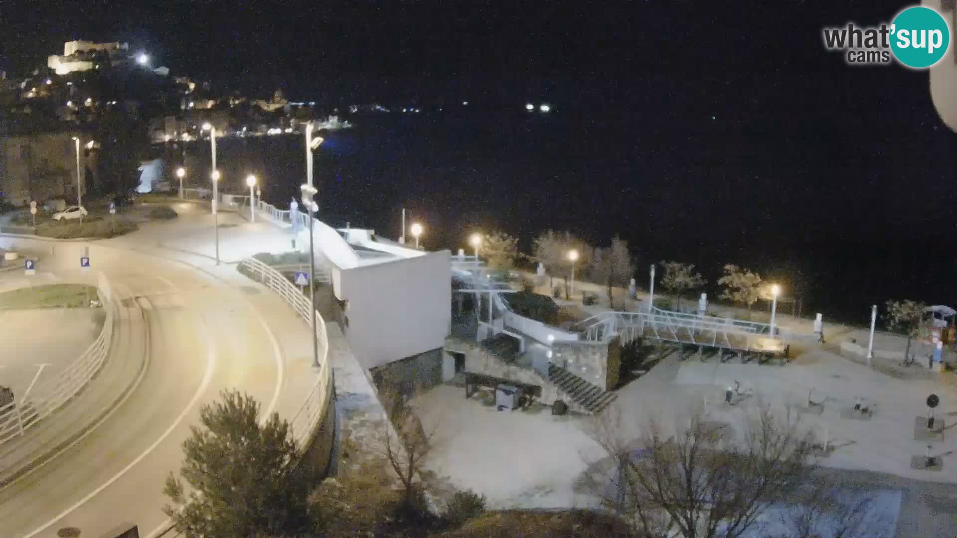 Live Cam Šibenik plage Banj
