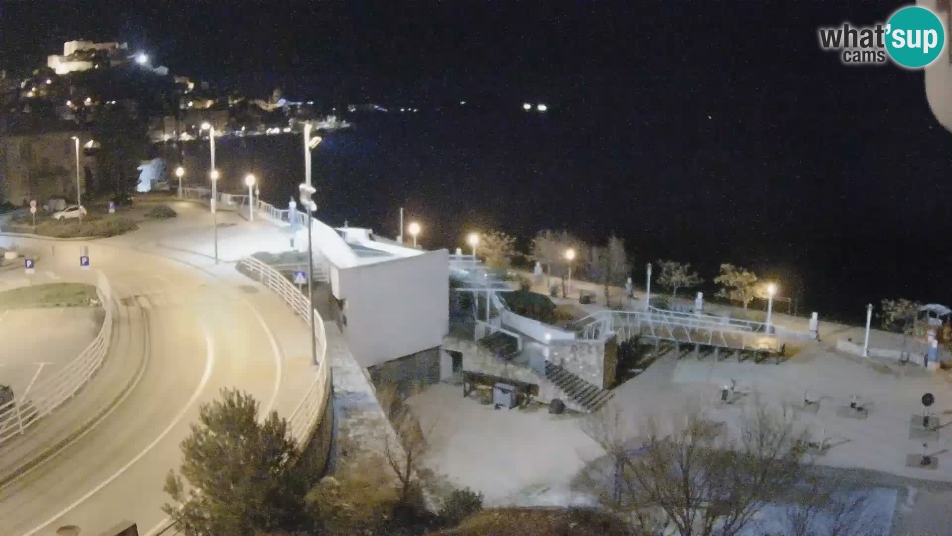 Šibenik webcam Beach Banj