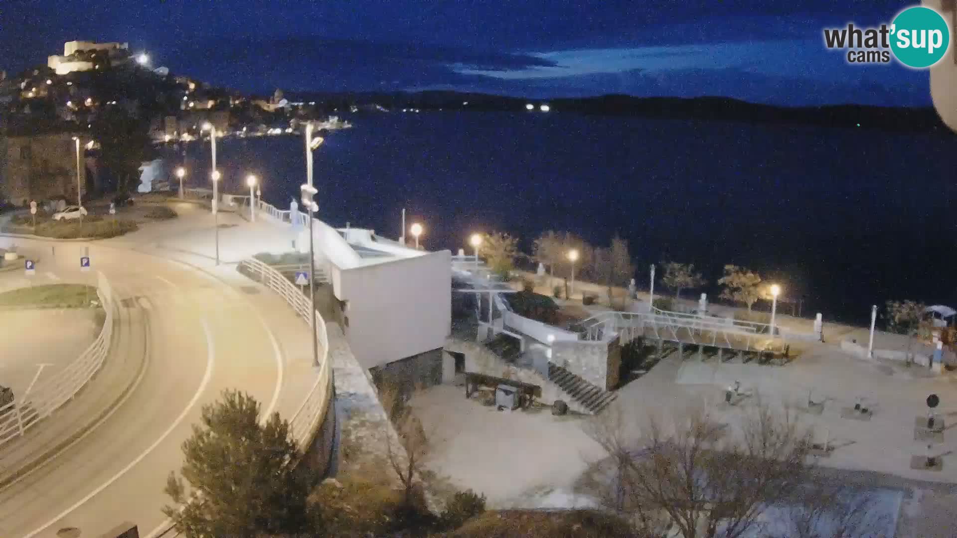 Šibenik webcam Beach Banj