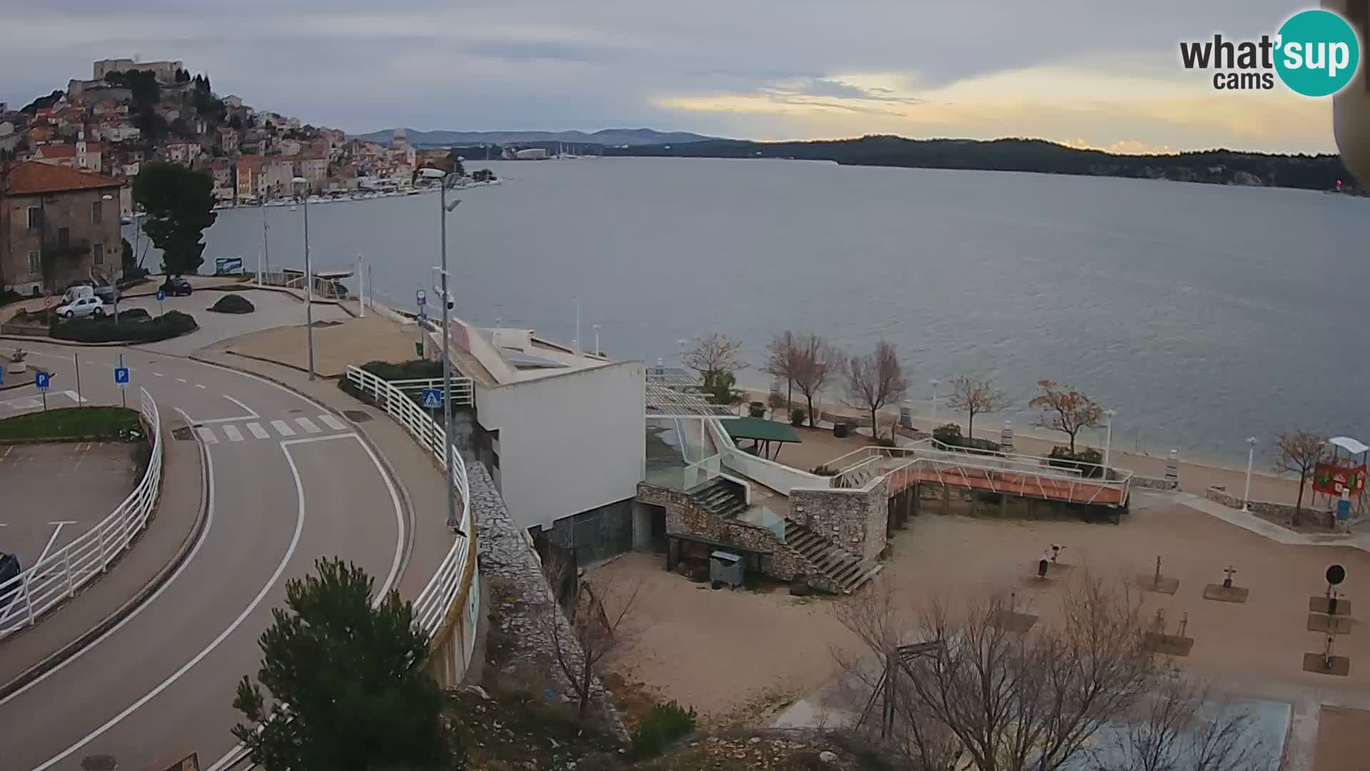 Web kamera Šibenik plaža Banj