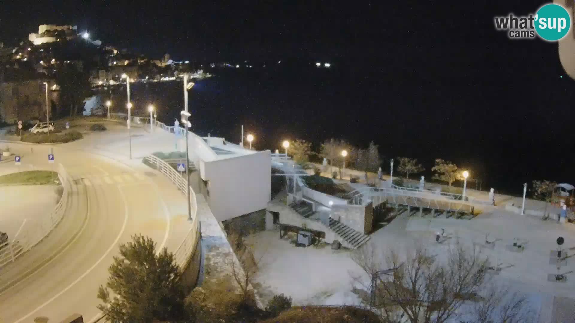 Šibenik webcam Beach Banj