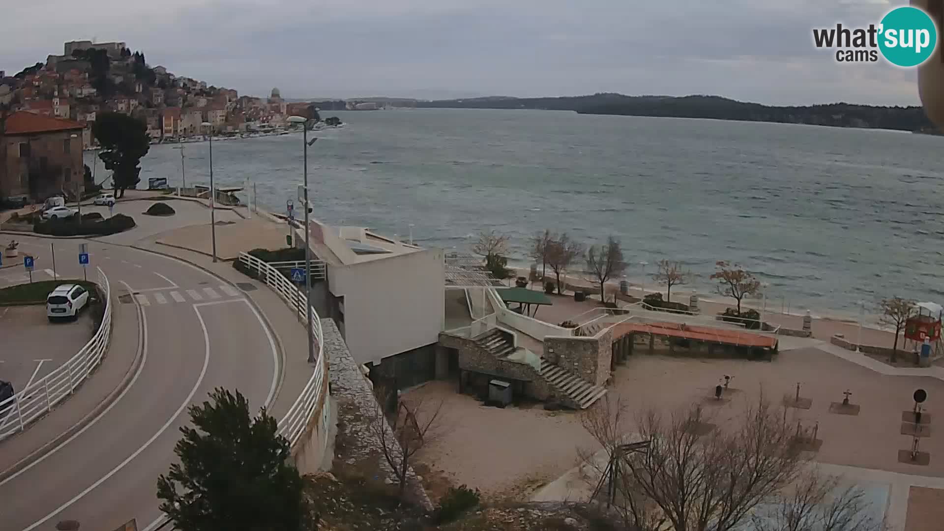 Livecam Sibenico spiaggia Banj