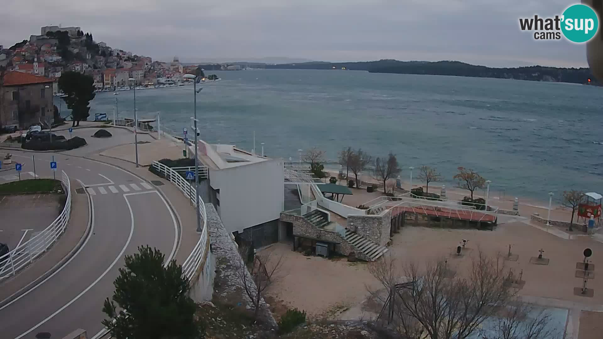 Livecam Sibenico spiaggia Banj