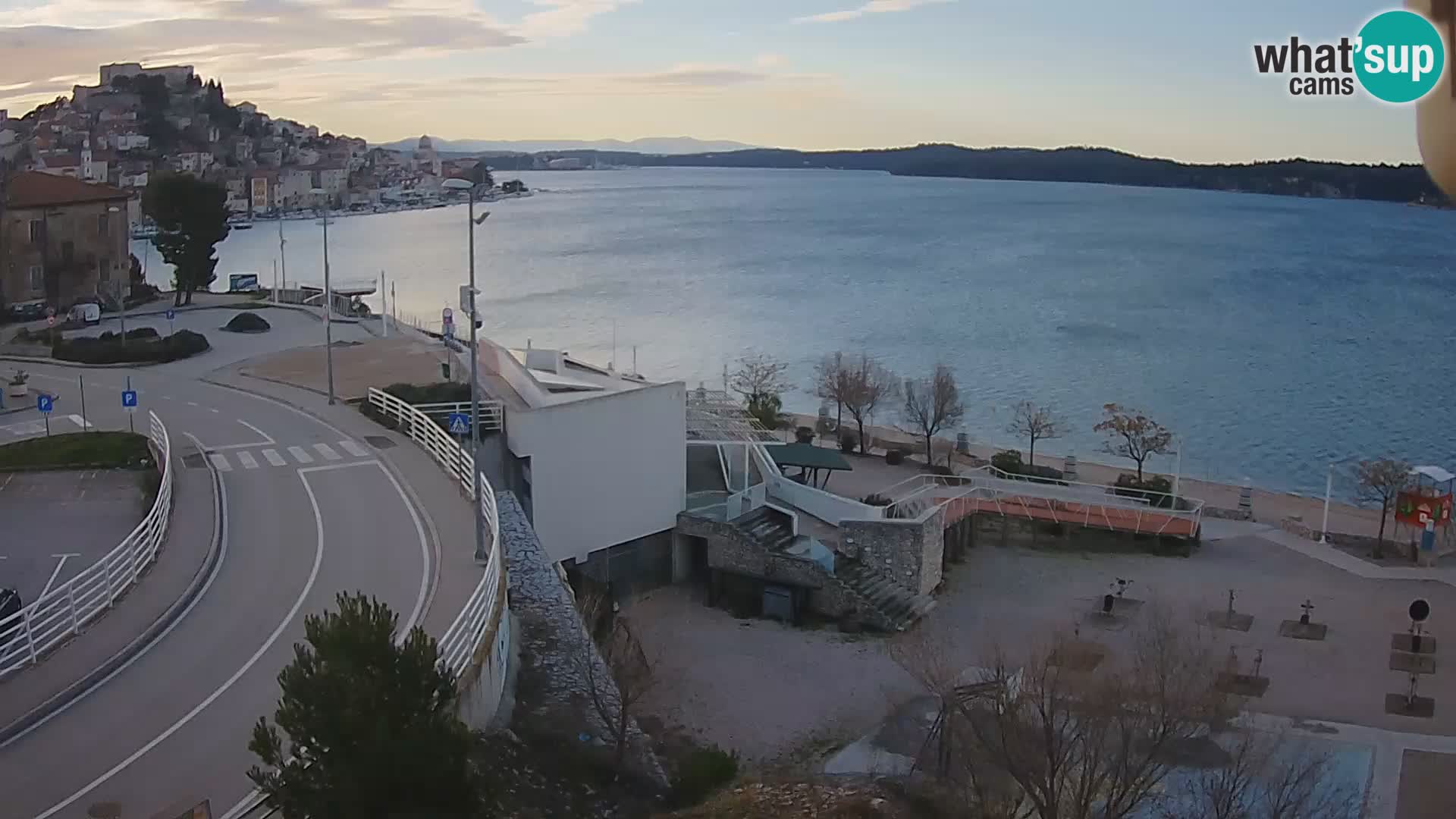 Šibenik webcam Beach Banj