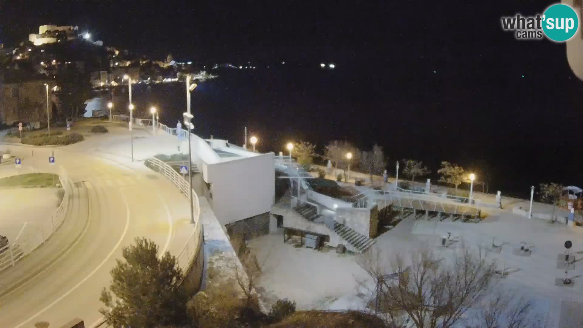 Šibenik webcam Beach Banj