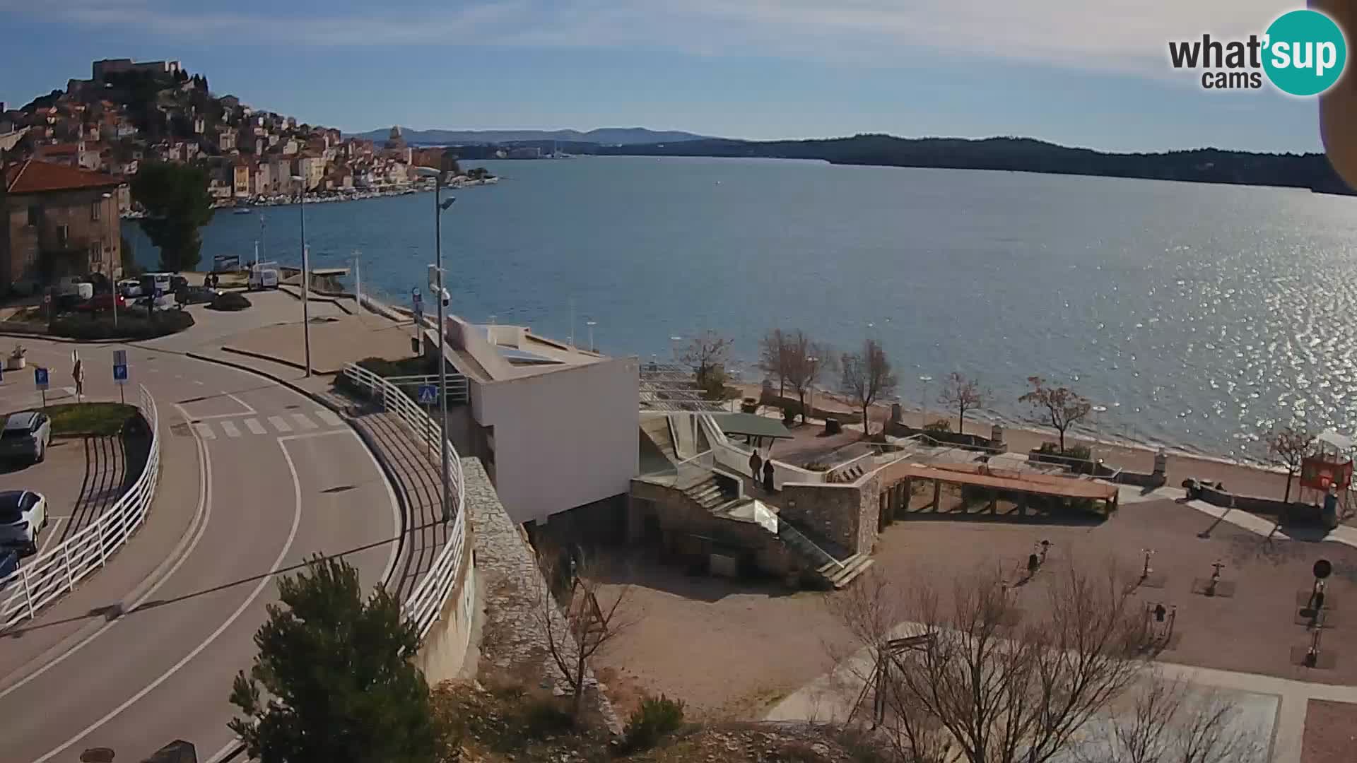 Šibenik webcam Beach Banj