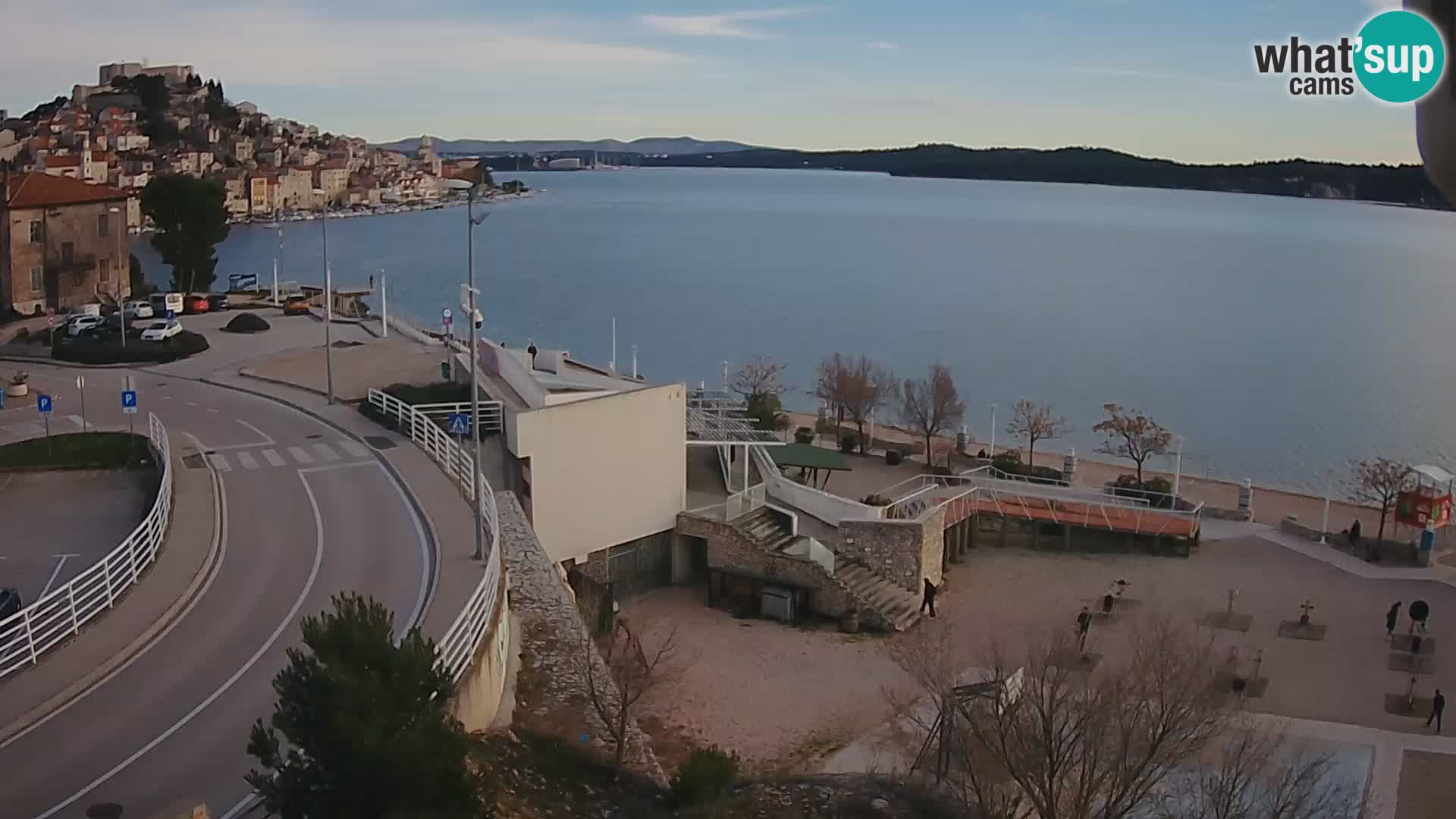 Web kamera Šibenik plaža Banj