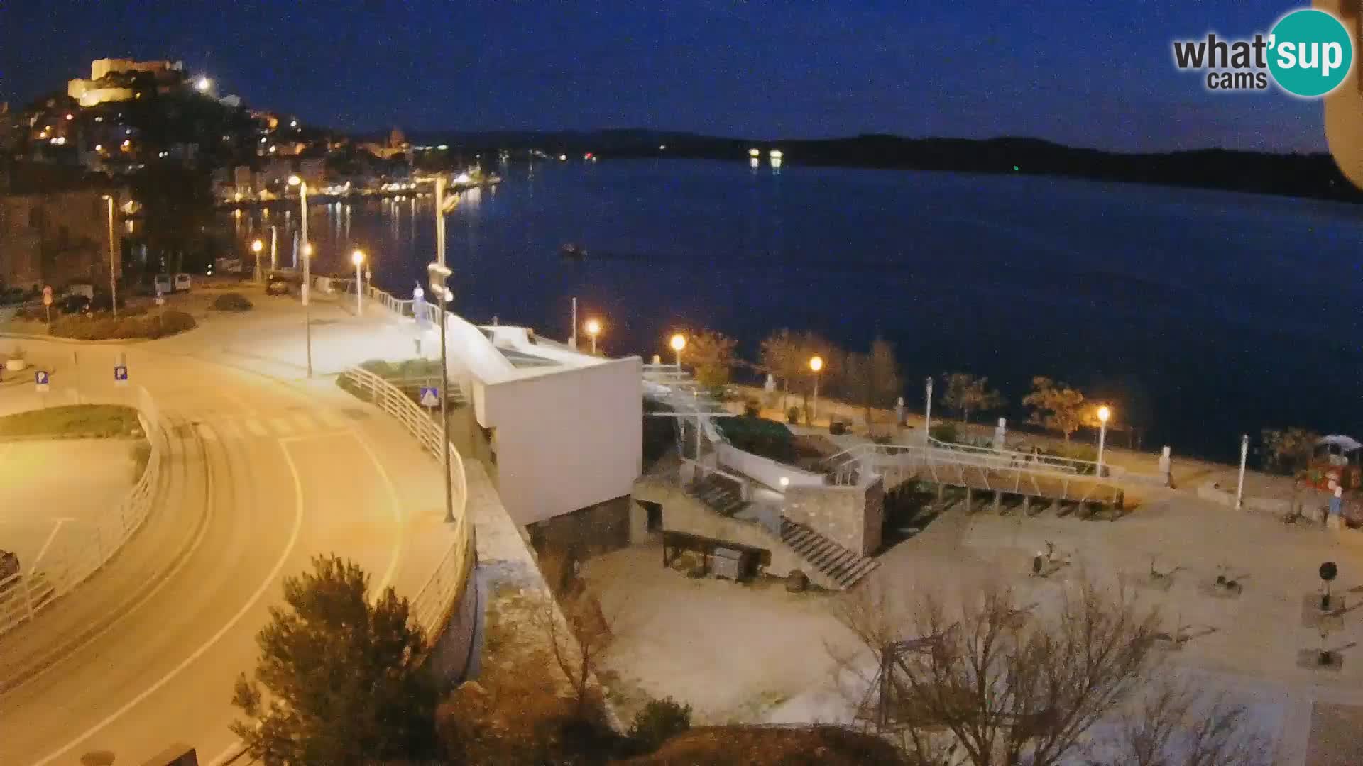 Šibenik webcam Beach Banj