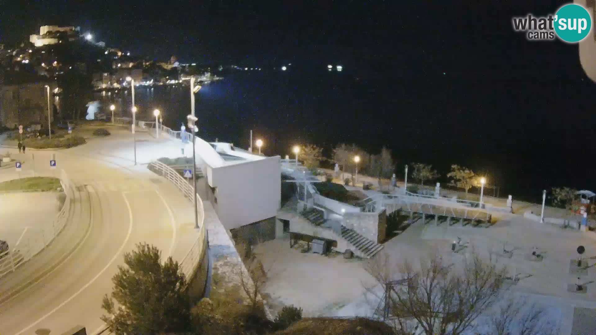Šibenik webcam Beach Banj
