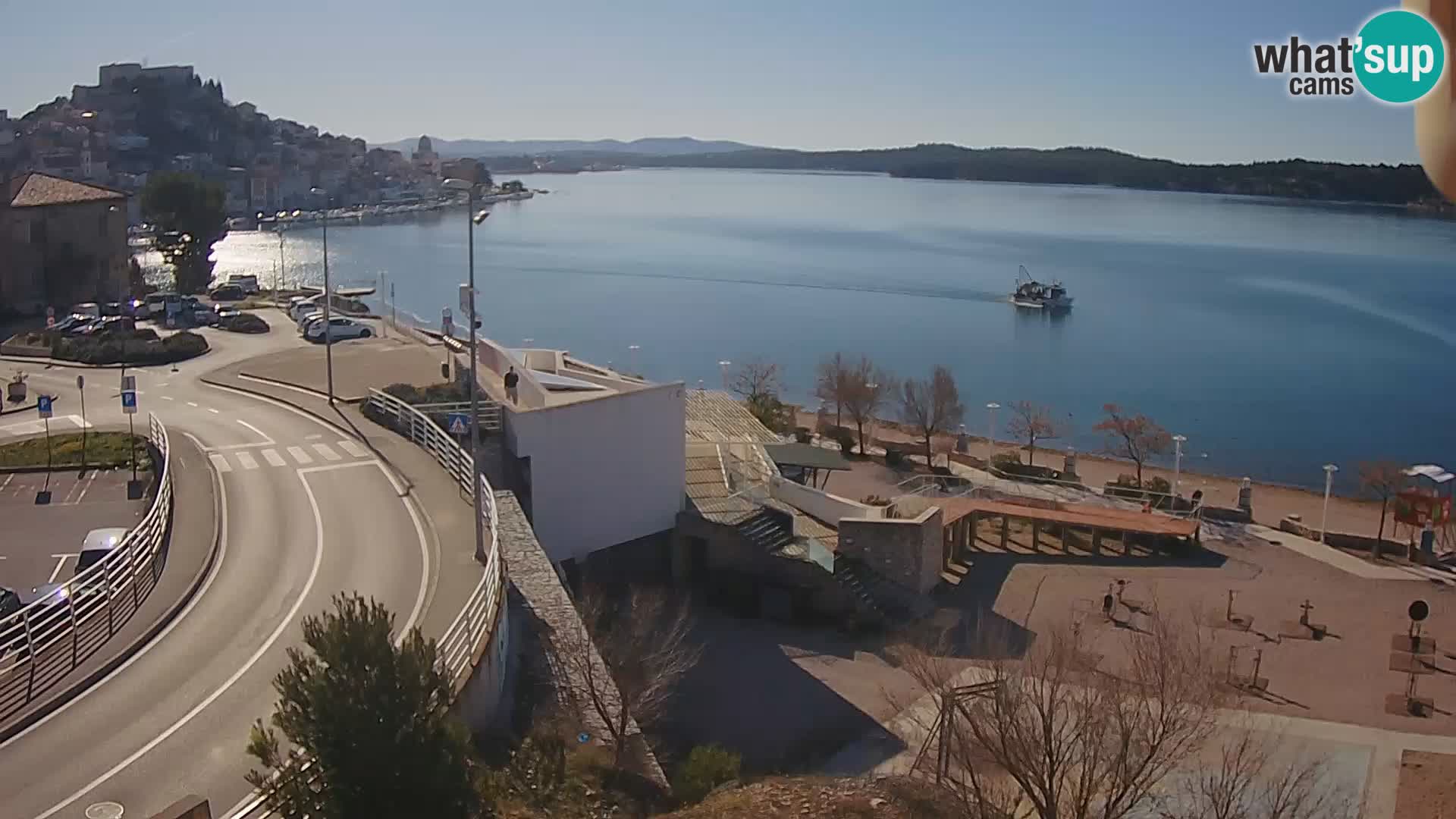Web kamera Šibenik plaža Banj