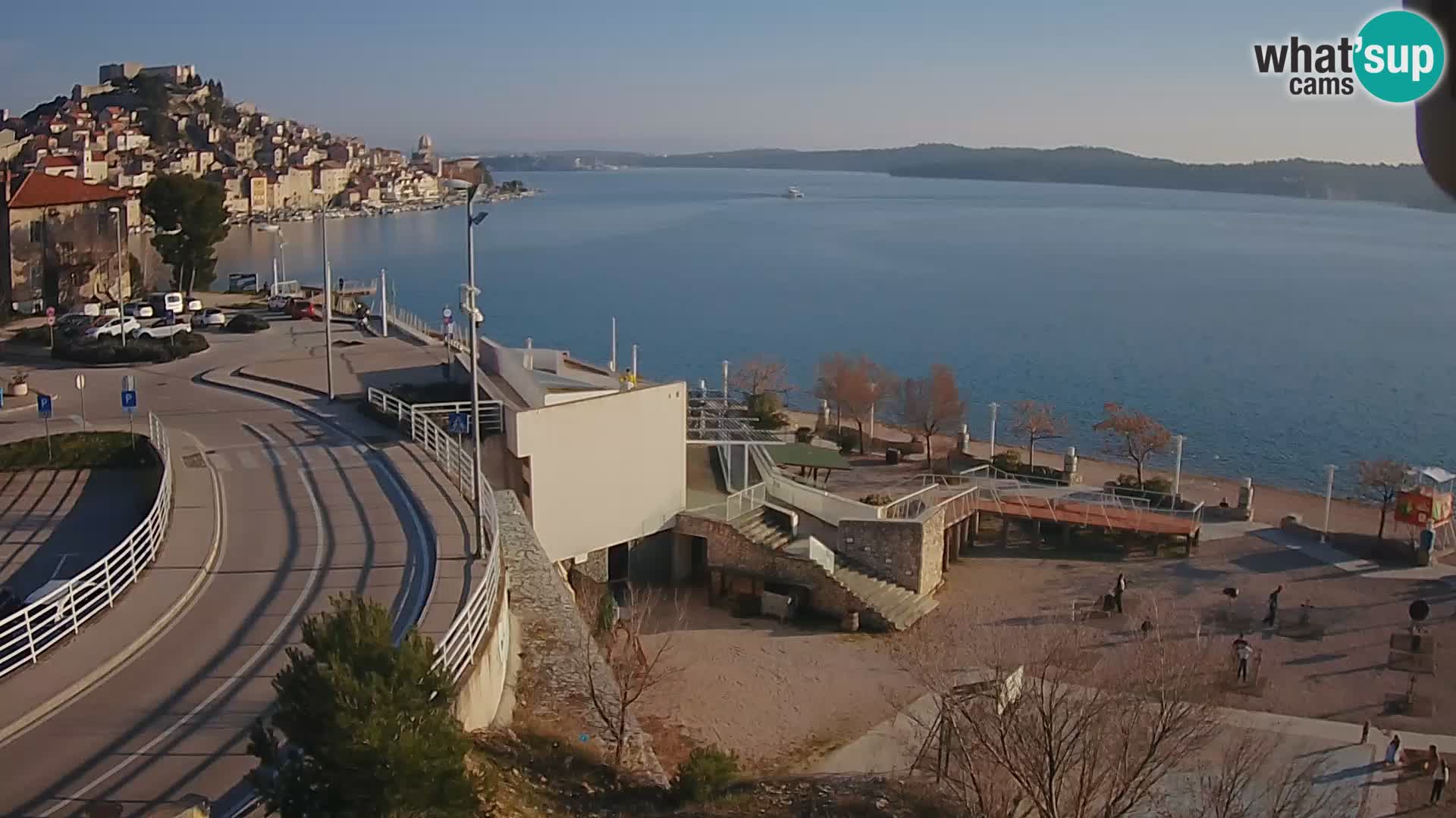 Webcam Šibenik Strand Banj