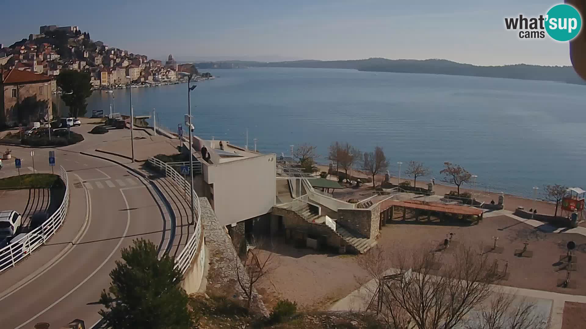 Live Cam Šibenik plage Banj