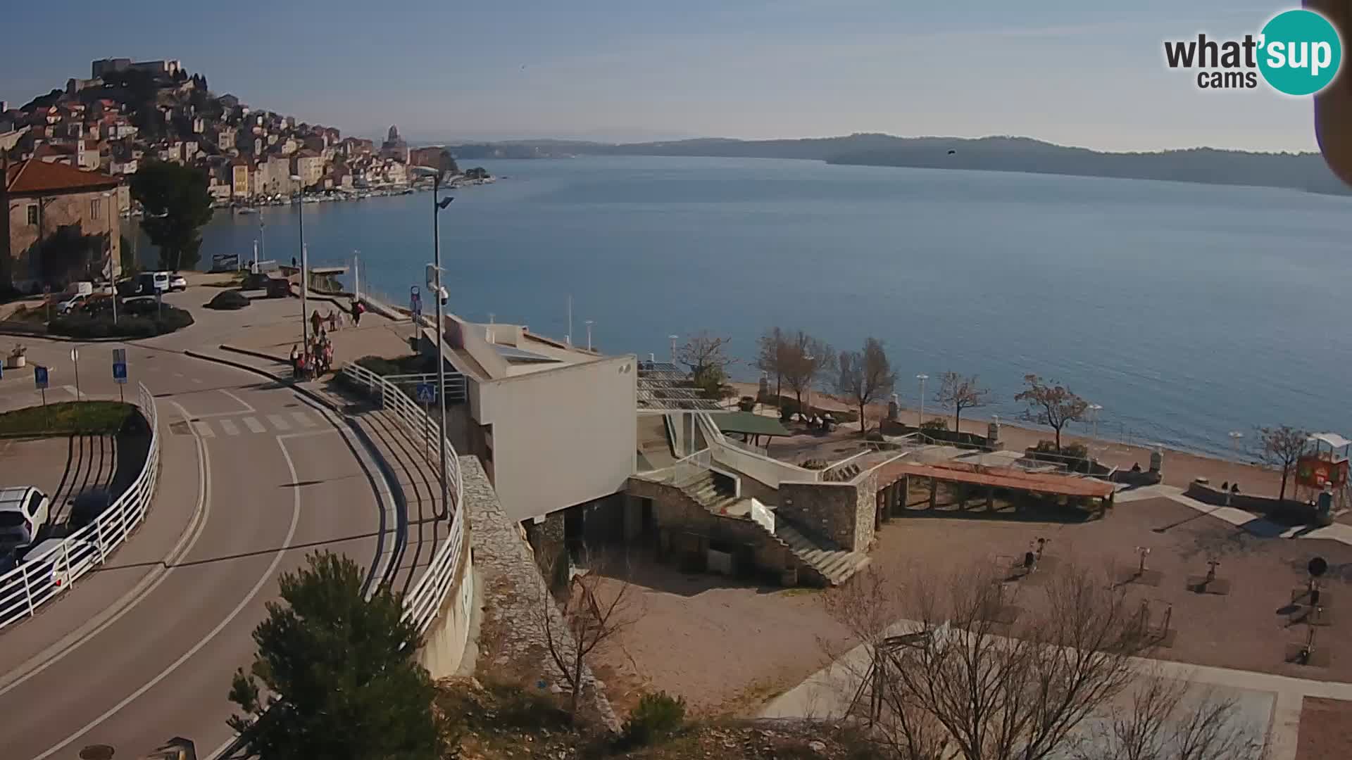 Kamera v živo Šibenik plaža Banj