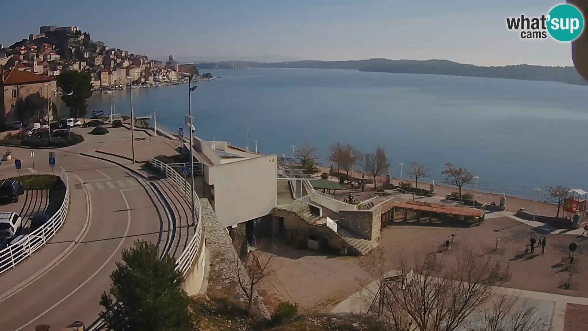 Kamera v živo Šibenik plaža Banj